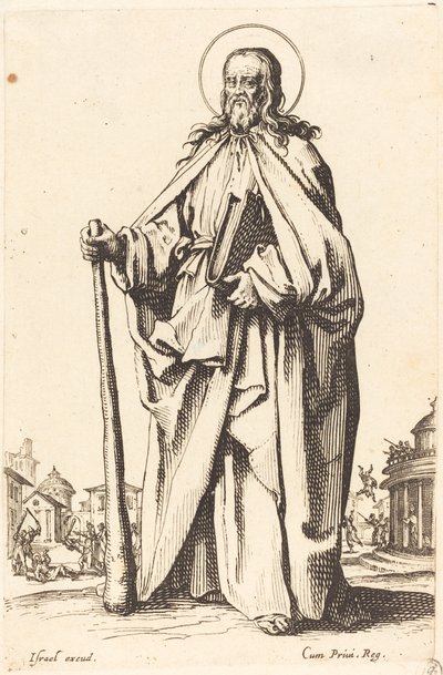 Saint Jacques le Mineur, publié en 1631 - Jacques Callot