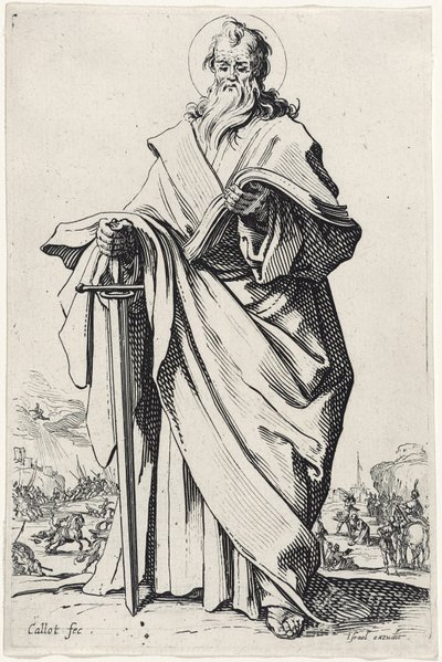 Saint Paul de Les Grands Apôtres, 1631 - Jacques Callot