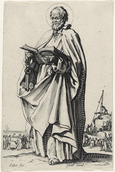 Saint Pierre de Les Grands Apôtres, 1631 - Jacques Callot