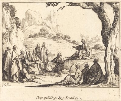 Sermon sur la montagne - Jacques Callot