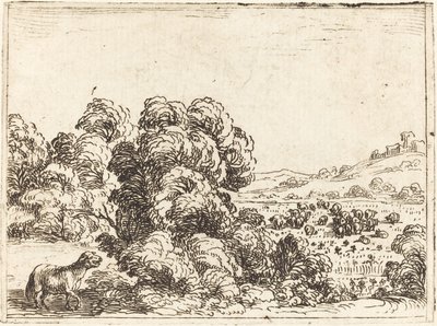 Mouton appelant un agneau - Jacques Callot
