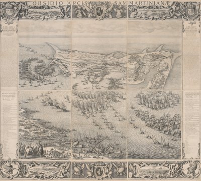 Siège de la citadelle de Saint-Martin sur l