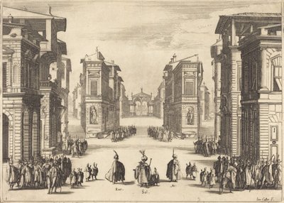 Solimano, Acte I - Jacques Callot