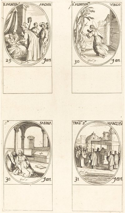 Saint Sulpice; Sainte Aldegonde; Sainte Sabine; L