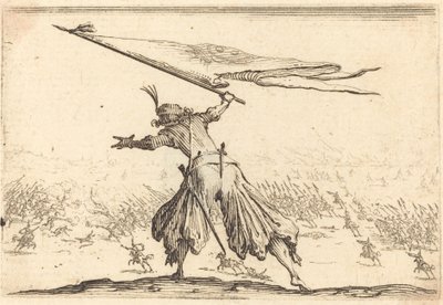 Le porte-étendard - Jacques Callot