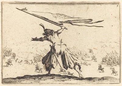 Porte-étendard - Jacques Callot