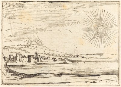 Lever de soleil, 1628 - Jacques Callot