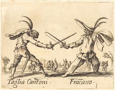 Taglia Cantoni et Fracasso - Jacques Callot