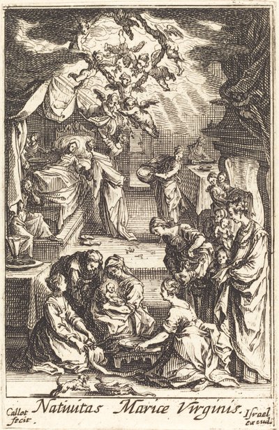 La naissance de la Vierge, vers 1630 - Jacques Callot