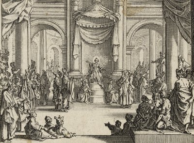 Le Jeune Jésus parmi les Docteurs, 1635 - Jacques Callot