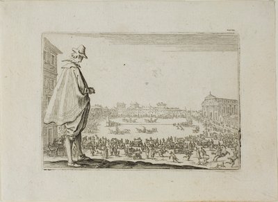 Les Courses de Chariots à Santa Maria, des Caprices - Jacques Callot