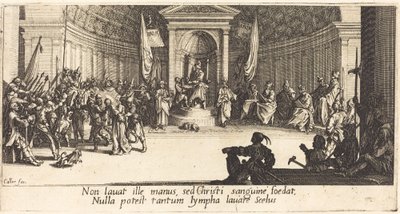 La condamnation à mort - Jacques Callot