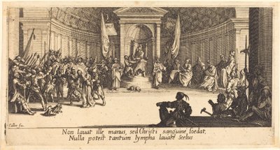 La Condamnation à mort - Jacques Callot