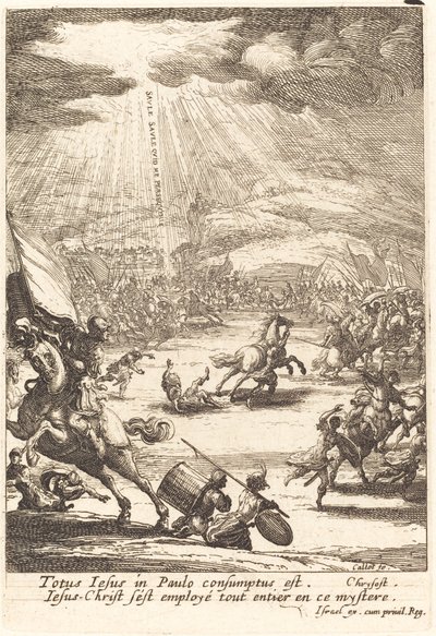 La Conversion de Saint Paul - Jacques Callot