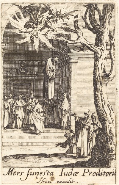 La mort de Judas - Jacques Callot
