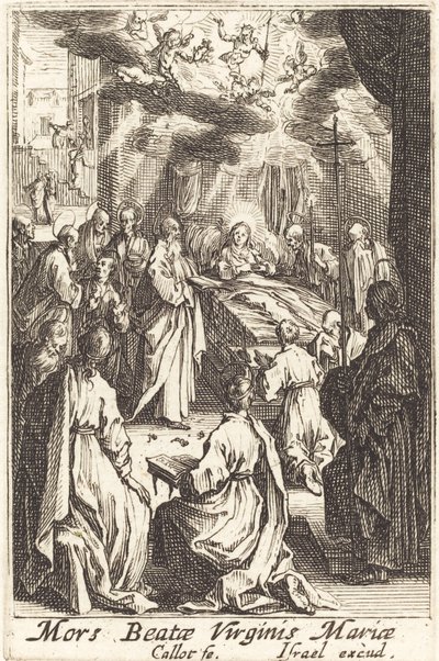 La mort de la Vierge, vers ou après 1630 - Jacques Callot