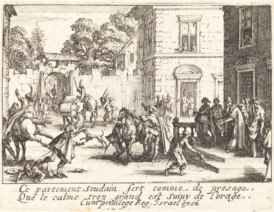 Le départ - Jacques Callot