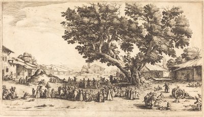 La foire à Xeuilley - Jacques Callot