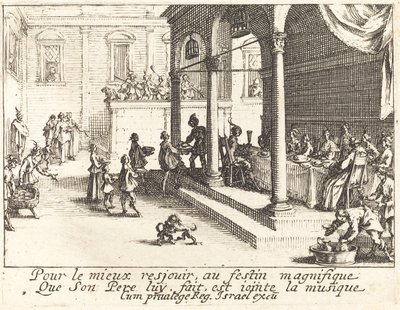 Le Festin - Jacques Callot