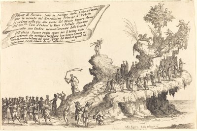 Le char du mont Parnasse - Jacques Callot