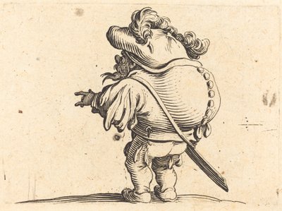 Le Bossu avec le Chapeau à Plumes - Jacques Callot