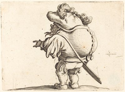 Le Bossu avec le Chapeau à Plumes - Jacques Callot