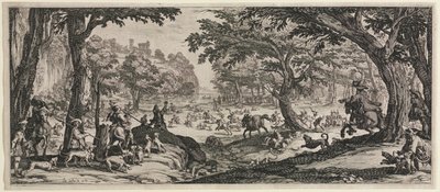 La grande chasse - Jacques Callot