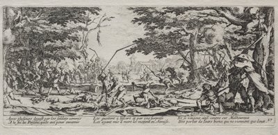Les Grandes Misères de la guerre : La vengeance des paysans - Jacques Callot