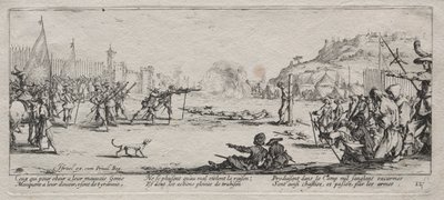 Les Grandes Misères de la guerre : Le peloton d