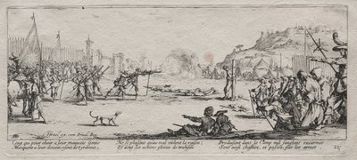 Les Grandes Misères de la guerre : Le peloton d