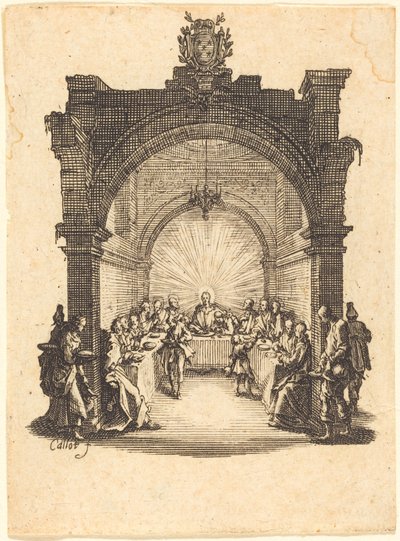 La Cène - Jacques Callot