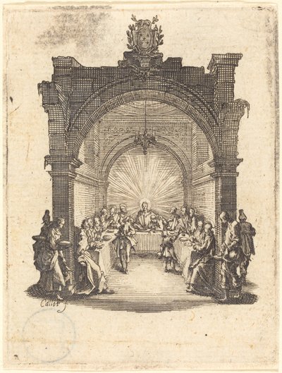 La Cène - Jacques Callot