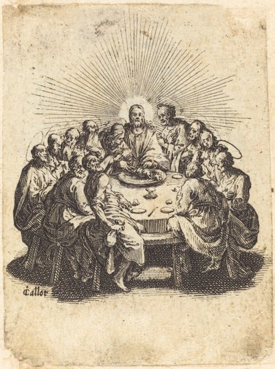 La Cène - Jacques Callot