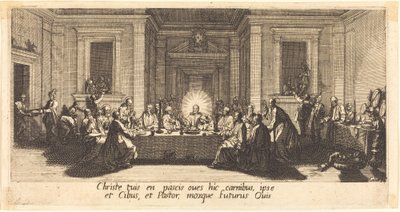 La Cène - Jacques Callot
