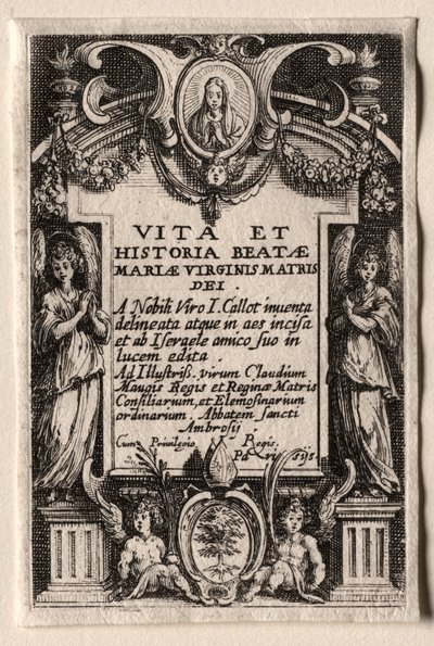 La Vie de la Vierge - Jacques Callot