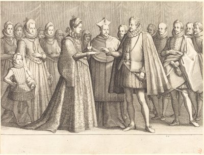 Le mariage de Ferdinando et Christine de Lorraine - Jacques Callot
