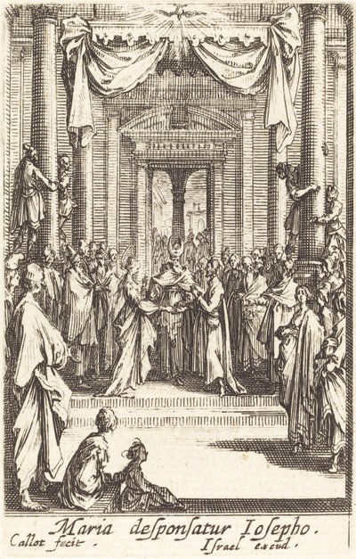 Le Mariage de la Vierge - Jacques Callot