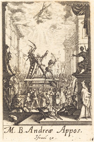Le martyre de Saint André - Jacques Callot