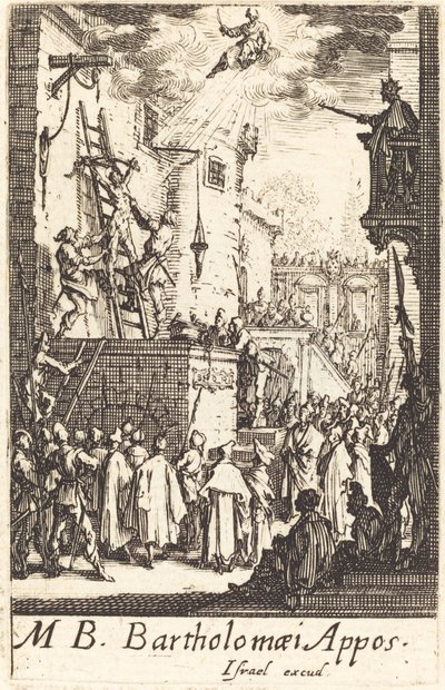 Le martyre de Saint Barthélemy - Jacques Callot