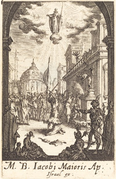 Le martyre de Saint Jacques le Majeur, vers 1634-1635 - Jacques Callot
