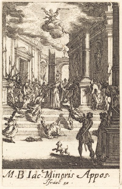 Le Martyre de Saint Jacques le Mineur - Jacques Callot