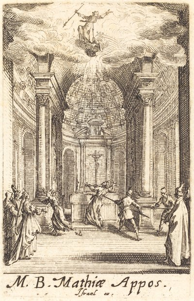 Le Martyre de Saint Matthias - Jacques Callot