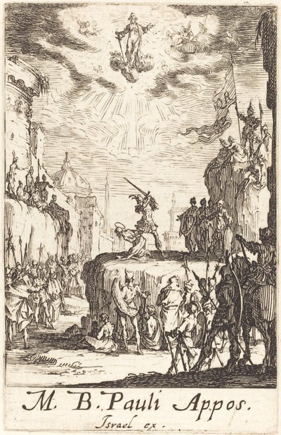 Le martyre de Saint Paul - Jacques Callot