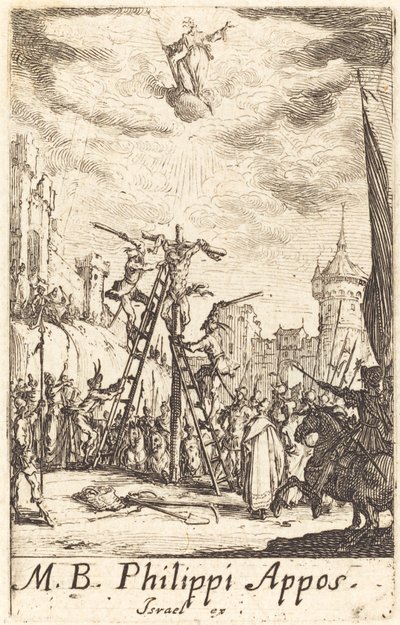 Le martyre de Saint Philippe - Jacques Callot