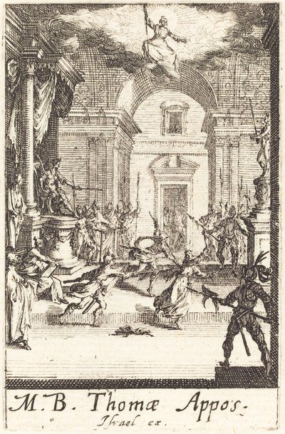 Le Martyre de Saint Thomas - Jacques Callot