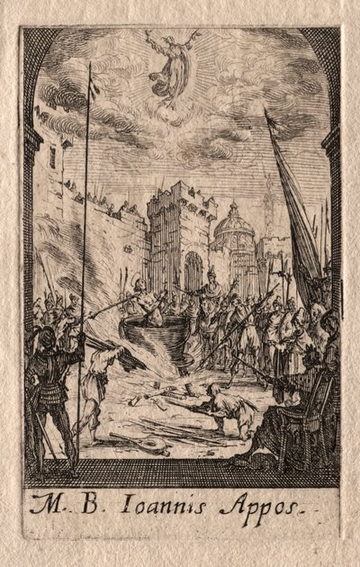 Le Martyre des Apôtres : Saint Jean l