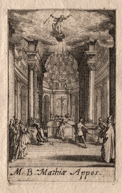 Le Martyre des Apôtres : Saint Matthias - Jacques Callot
