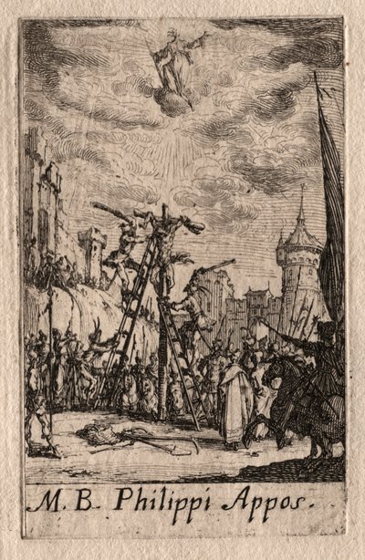 Le Martyre des Apôtres : Saint Philippe - Jacques Callot