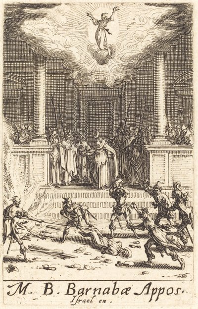 Les Martyres de Saint Barnabé - Jacques Callot