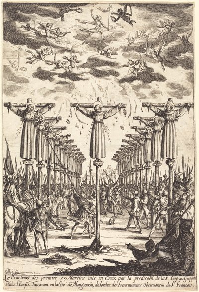 Les Martyrs du Japon - Jacques Callot